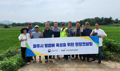 평화미(米)소(평원벼) 현장 자문(컨설팅) 추진 기사 이미지