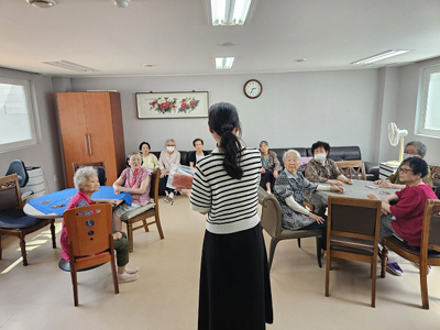 운정1동, 여름철 폭염 대비 경로당 무더위쉼터 점검 기사 이미지