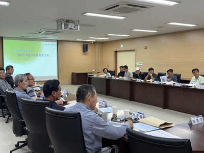 월롱면, 풍수해 대비 마을순찰대 운영 교육 기사 이미지