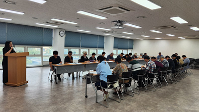 금촌2동, 주민등록 사실조사 앞두고 통장 교육 기사 이미지