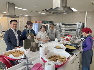 문산읍, 추석 맞아 취약계층 150가구에 따뜻한 나눔 실천 기사 이미지