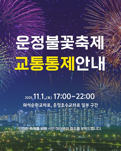 ‘제7회 운정호수공원 불꽃축제’ 11월 1일 개최 기사 이미지