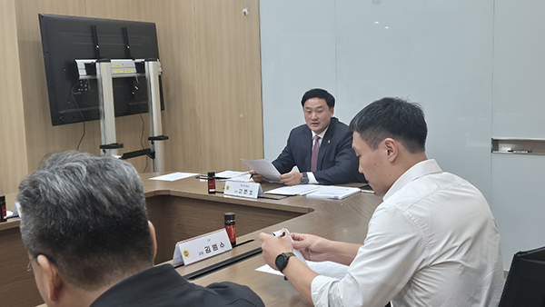 경기도의회 고준호 의원, 경기도·LH 등과 파주시 탁수사고 긴급 대책 간담회 주재 기사 이미지