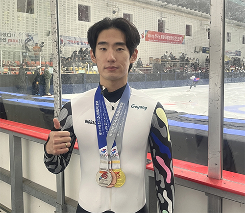 고양시청 빙상팀, 전국동계체육대회 성과로 경쟁력 입증 기사 이미지