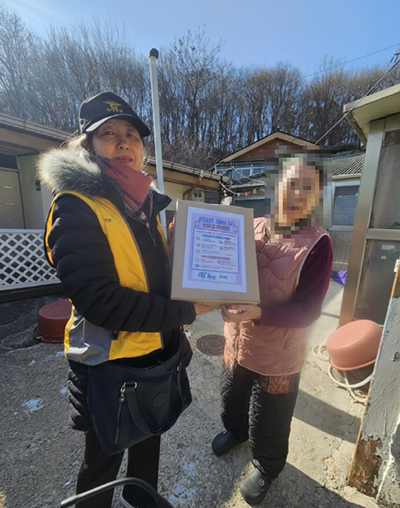 조리읍, 동절기 취약계층 안전망 강화 및 밀착 안부 확인 기사 이미지