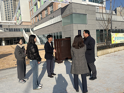고준호 경기도의원 운정중앙초등학교 시작으로 파주 신설학교 통학 안전 점검 기사 이미지