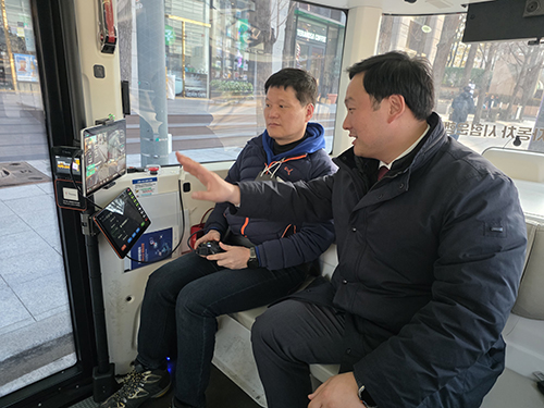 고준호 도의원, 판교·서울 자율주행 현장 방문…“버스도 지하철처럼, 파주 교통혁명 추진” 기사 이미지