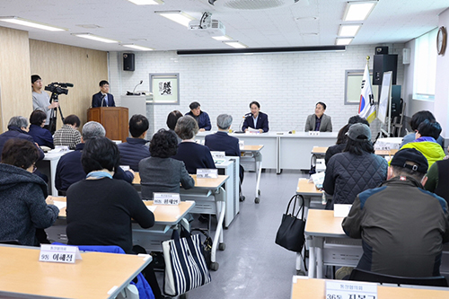 정발산동‧성사1동 통장회의 방문 기사 이미지