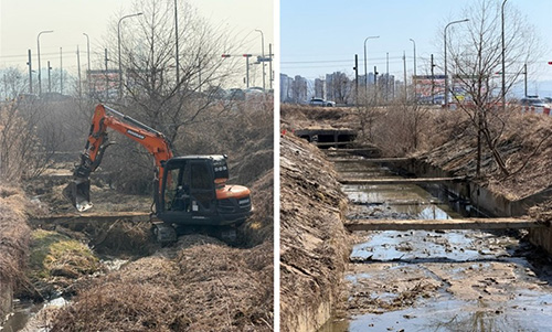 교하동, 배수로·세천 말끔히 정비 “올여름 침수 걱정 덜었다” 기사 이미지